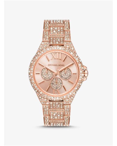 michael kors rose gold watch review